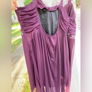Plus size prom dress